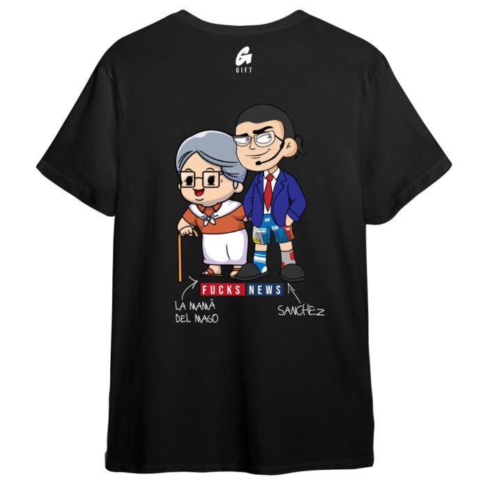 Camiseta "El Mago y La Mamá del Mago" – Fucks News - Imagen 2