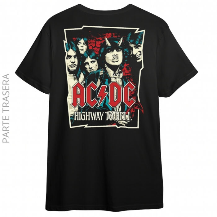 Camiseta AC_DC Montaje de Banda 10