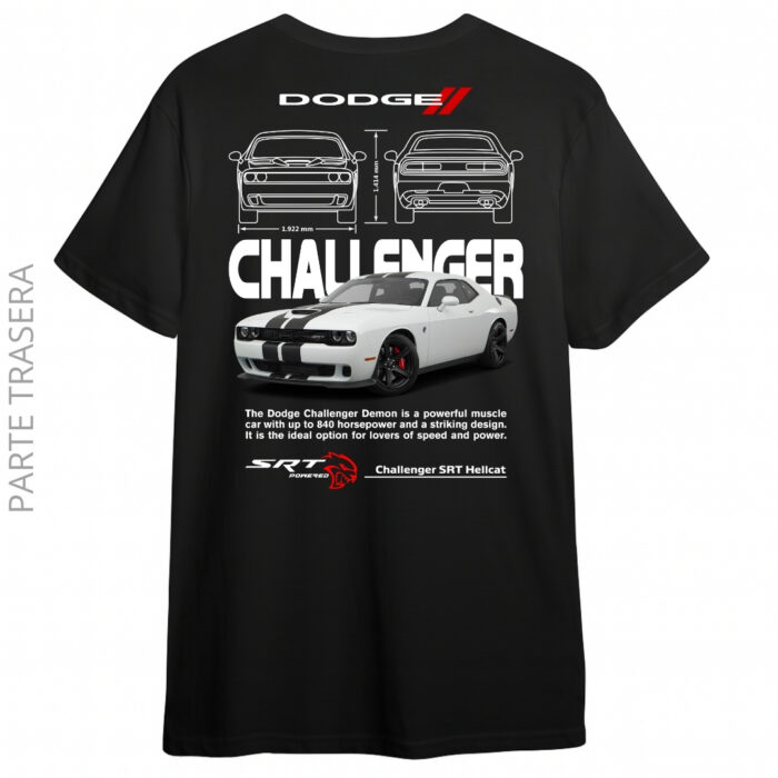 Camiseta Dodge Challenger B 10