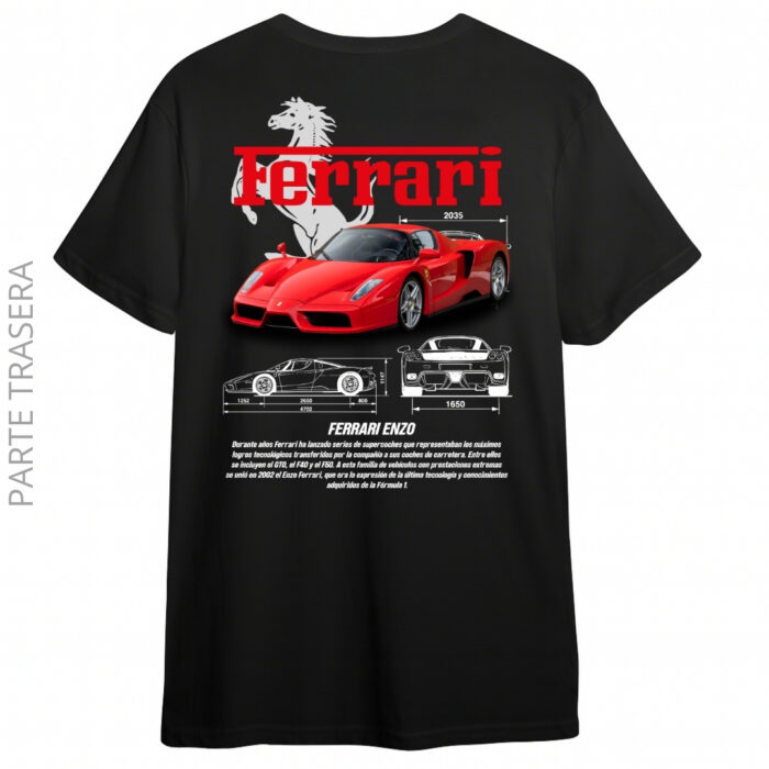 Camiseta Ferrari Modelo F8 10