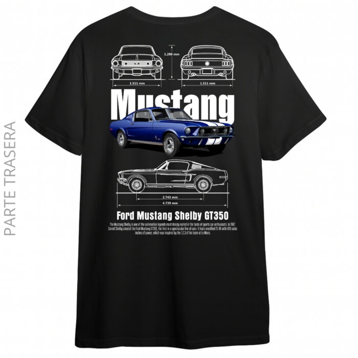 Camiseta Ford Mustang Shelby GT350 10