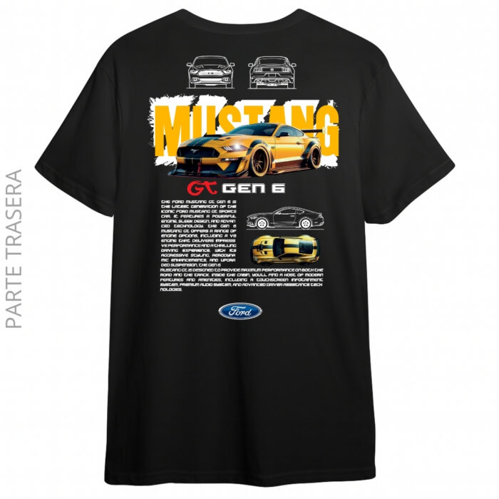 Camiseta Ford Mustang – Evolución GT 10