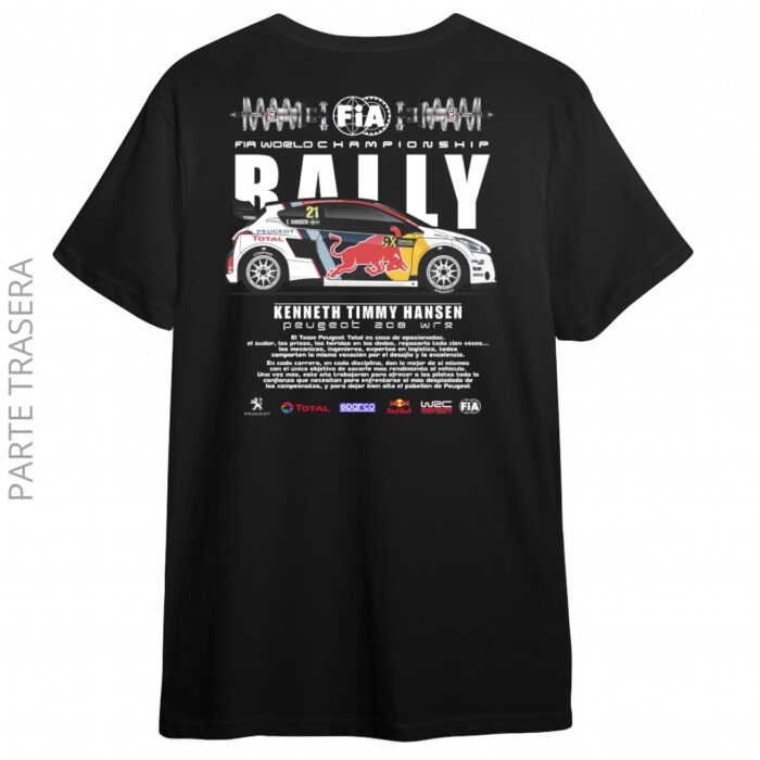 Camiseta Rally FIA World Rally 10